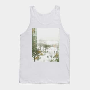 Playing in the Snow in New Jersey Tank Top